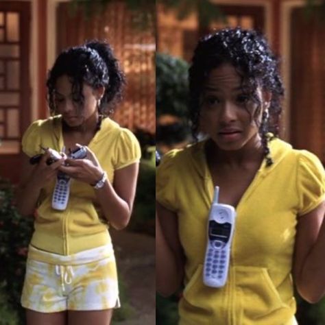 Paris Morgan Love Dont Cost A Thing Outfits, Paris Morgan Love Dont Cost A Thing, Paris Morgan Hairstyles, Christina Millian Early 2000s, Paris Morgan Aesthetic, Paris Morgan Outfits, Black Outfits For School, Cornrows Male, 2000s Aesthetic Black