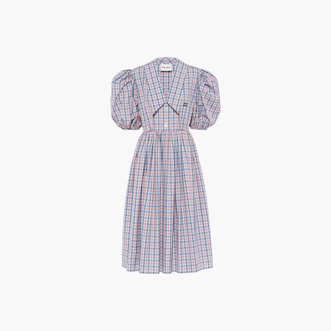 Ready To Wear Women's Designer Clothing | Miu Miu Miu Miu Dress, Modesty Outfits, Dress Light Blue, Georgette Dress, Gauze Dress, Poplin Dress, Chambray Dress, Classic Elegance, Luxury Outfits