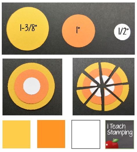 Stampin Up Halloween Punch Art, Candy Corn Cards, Halloween Diy Cards, Homemade Halloween Cards, Handmade Halloween Cards, How To Make Punch, Paper Punch Art, Punch Art Cards, Carte Halloween