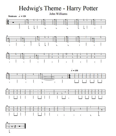 John Williams - Hedwig's Theme - Harry Potter Chords Ukulele, Ukelele Chords Ukulele Songs, Uke Tabs, Music Tabs, John Williams, Ukulele Tabs, Theme Harry Potter, Music Teaching, Guitar Sheet Music