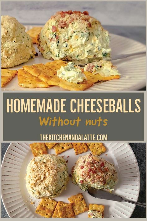 No Nut Cheese Ball Recipes, Cheeseball No Nuts Cheese Ball Recipes, Cheese Ball Without Nuts Recipes, Nut Free Cheese Ball, Cheese Ball No Nuts Recipes, Easy Cheeseball, Dip Party, Cheese Ball Recipes Easy, Cheddar Cheese Ball