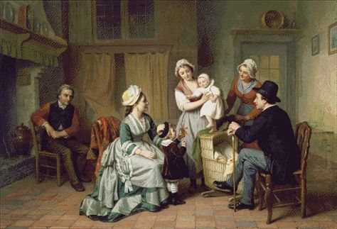 Wet Nurses and Nursing in the Eighteenth Century - geriwalton.com Wet Nurse, 18th Century Paintings, Medieval Times, 18th Century, Nursing, Paintings, Quick Saves