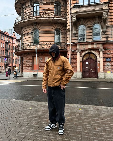 Carhartt Brown Jacket Outfit, Carhartt Gilet Outfit, Carhartt Active Jacket Outfit Men, Carhartt Detroit Jacket Outfit Men, Detroit Jacket Outfit Men, Detroit Outfit, Brown Jacket Outfit Men, Carhartt Jacket Outfit Men, Carhartt Detroit Jacket Outfit