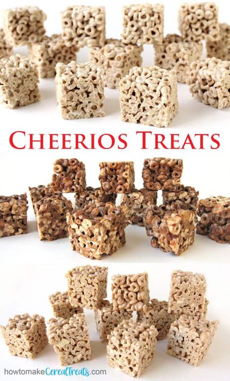 Apple Cinnamon Cheerios Recipes, Cheerios Treats, Cheerios Bars, Peanut Butter Cheerios, Cheerio Treats, Cheerios Recipes, Peanut Butter Cheerio Bars, Cheerio Bars, Cereal Bars Recipes