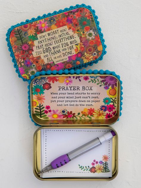 Prayer Is Powerful, Prayer For Worry, My Sweet Sister, Colorful Stationery, Gift For Graduation, Prayer Box, Notes Design, Power Of Prayer, Natural Life