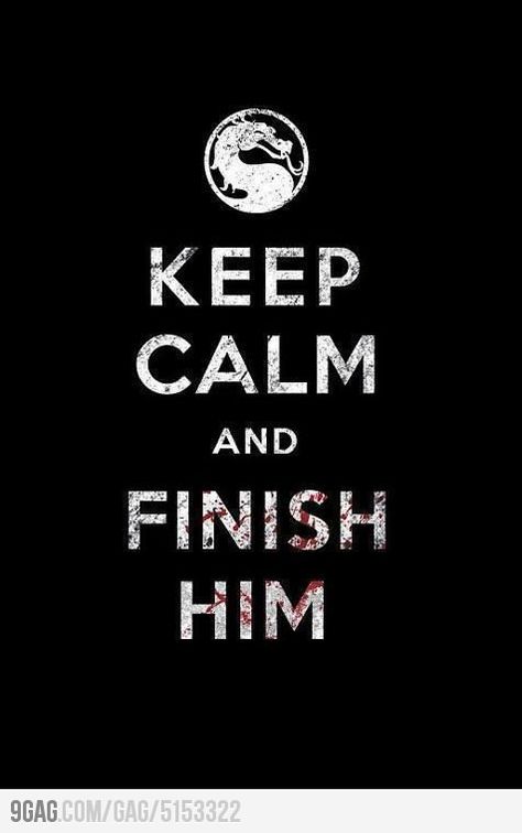 Keep Calm And Finish Him Boxe Thai, Geek Shirts, Finish Him, Ju Jitsu, Video Game Memes, Gaming Wallpapers, Gamer Life, Gaming Memes, 8 Bit