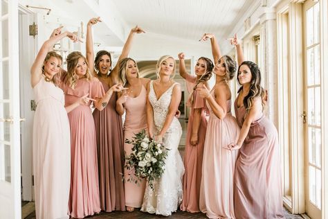 Desert Rose Bridesmaid Dresses Beach, Mix And Match Bridesmaid Dresses Rose Gold, Neutral Mix Bridesmaid Dresses, Mismatch Blush Bridesmaid Dresses, Blush Pink Mix And Match Bridesmaids, Mix And Match Pink Bridesmaid Dresses, Mix Match Pink Bridesmaid Dresses, Mixed Pink Bridesmaid Dresses, Blush Bridesmaid Dresses Mismatched