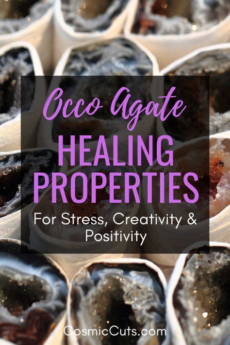 Occo Agate Healing Properties for Stress, Creativity & Positivity Agate Healing Properties, Agate Meaning, Stone Properties, Racing Thoughts, Stomach Issues, Insect Bites, Skin Disorders, Spiritual Healing, Emotional Healing