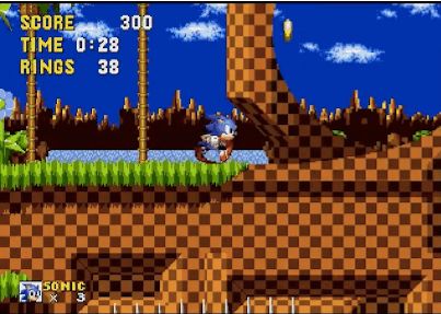 This part in Sonic the Hedgehog: | 26 Oddly Satisfying Gaming Moments That Will Make Your Day Green Hill Zone, Happy 22nd Birthday, Sonic Underground, Classic Sonic, Classic Video Games, Game Illustration, 22nd Birthday, Video Gamer, Sega Genesis