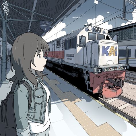 ArtStation - CC201 Anime Train, Train Wallpaper, Batman Comic Cover, Adobe Illustrator Graphic Design, Graphic Design Tutorials Learning, Weird Images, Train Art, Beautiful Bugs, Cartoon Jokes