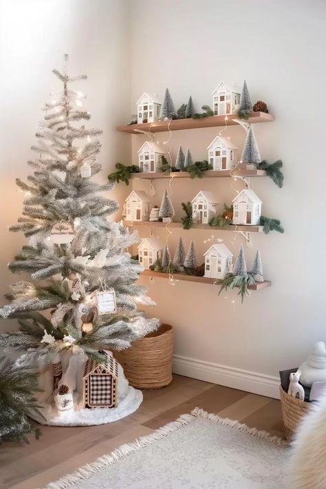 These White Christmas decor ideas are some of the best ideas to use for Christmas decorating and are the best Christmas decorating ideas for this year! Check out this post covering the best White Christmas decor ideas to see the best ways to use white Christmas decor in your home. These Christmas decorations are so gorgeous! White House Christmas Decorations, White Christmas Decor Ideas, Elegant Decorations, Boho Christmas Decor, White House Christmas, Christmas Decorating Ideas, A White Christmas, Christmas Interiors, Christmas Themes Decorations