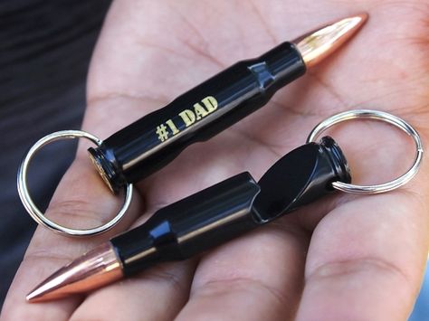 Bottle Breacher Keychain Bottle Opener made in the USA Bullet Casing Crafts, Bullet Keychain, Bullet Casing Jewelry, Bullet Crafts, Keychain Bottle Opener, Gifts For Guys, Grandfather Gifts, Bullet Casing, Best Gifts For Him