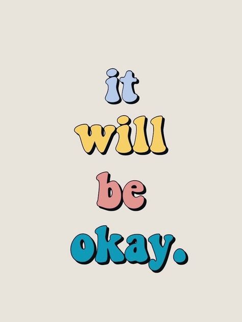 #quotes #lifequotes #encouragement #inspirationalquotes #wallpaper #background It Will Be Okay, Mind Heart, Instagram Baddie, Words Wallpaper, Life Quotes Love, Super Quotes, Be Okay, Stay Happy, Ideas Quotes