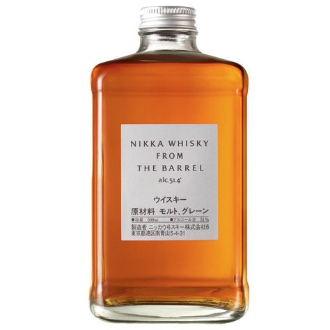 This is a blend of multiple types of malt and grain that Nikka reserves. Nikka From The Barrel was created to deliver full flavours and richness of whisky "from barrels" which only blenders can sniff and taste. Nikka Whisky, Caramel Toffee, Japanese Whisky, Single Malt Whisky, Malt Whisky, Single Malt, Wine And Spirits, Fresh Fruit, Whiskey Bottle