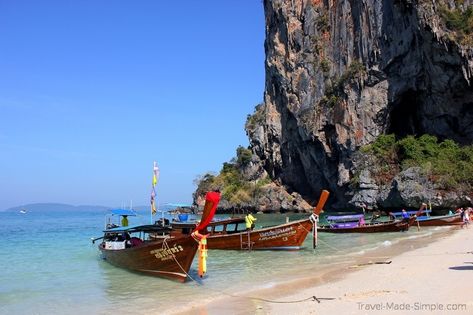 Krabi, Thailand 4 Islands Tour Review | Travel Made Simple Krabi Town, Amazing Scenery, Krabi Thailand, Fish Swimming, Island Tour, Krabi, Relaxing Day, Crystal Clear Water, Boat Tours