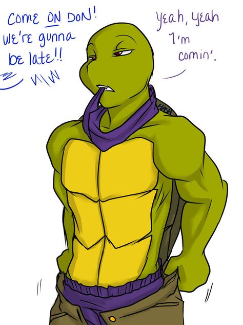 Back by Hashiree Ninja Turtles Donnie, Donnie Fanart, Ninja Turtles 2014, Tmnt 2018, Tmnt Swag, 2012 Tmnt, Donatello Ninja Turtle, Ninja 2, Teenage Turtles