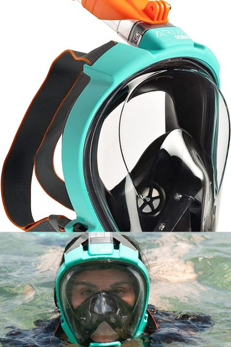 Snorkel Goggles Aesthetic, Snorkel Goggles, Snorkel Blue, Full Face Snorkel Mask, Snorkel Mask, Snorkel Set, Full Face, Snorkeling