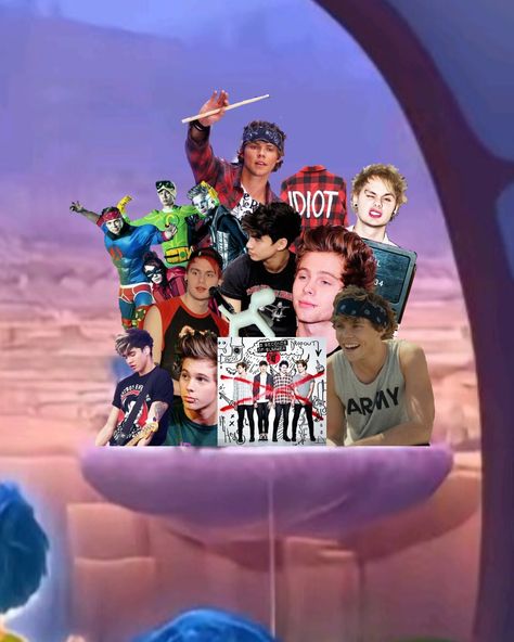 5 Seconds Of Summer Aesthetic, 5sos Album Cover, 5sos Drawing, 5sos Album, 5sos Michael, 5sos Funny, 5sos Wallpaper, 5sos Memes, 5sos Luke