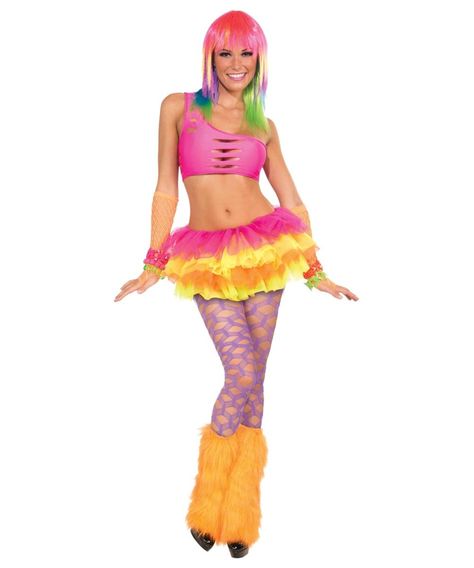 Cut Out Bra Top Neon Pink - Women #Costume Candy Costume, Candy Costumes, Electronic Music Festival, Women Costume, Fishnet Tights, Women's Costumes, Bra Top, Bandeau Top, Club Outfits