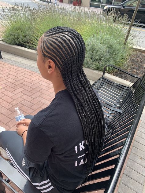 Thinning Edges, Ghana Braids Hairstyles, Cornrows Natural Hair, Cornrows Braids For Black Women, Feed In Braids, Bob Braids Hairstyles, Feed In Braids Hairstyles, African Hair Braiding Styles, Braided Cornrow Hairstyles