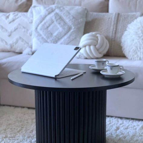 NESTING FLUTTED COFFEE TABLES AVAILABLE....TO ORDER CONTACT 0791324376. #coffeetable #interiordesign #diyhome #decor #deco #flute Coffee Tables, Home Diy, Coffee Table, Interior Design, Coffee, Quick Saves