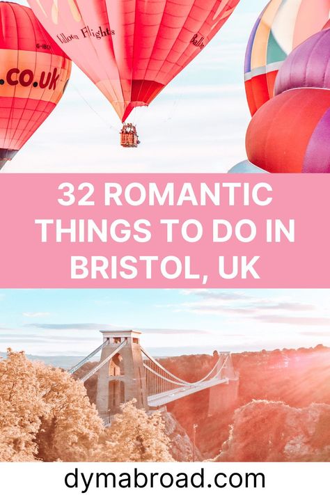 There are amazing romantic things to do in Bristol. Those who are looking for date ideas in Bristol will love all these activities! #bristol #uk #unitedkingdom #romanticthingstodo #dateideas Things To Do In Bristol, Couples Spa, City Of Bristol, Bristol England, Romantic Things To Do, United Kingdom Travel, Bristol Uk, Uk Photography, Romantic Things