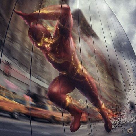 The Flash!  #Comicsandcoffee  By Simon Pape Flash Running, Running Pose, Running Art, Dc Art, Supergirl And Flash, Black Lightning, Dc Heroes, Action Poses, Sci Fi Fantasy