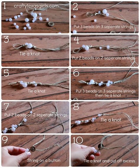 Twine Jewelry Diy, Homemade Beaded Bracelets, Leather Bracelet Tutorial, Ankle Bracelets Diy, Healing Gemstone Bracelets, Diy Jewelry Tutorials, Anklets Boho, Diy Bracelets Easy, Wire Jewelry Tutorial