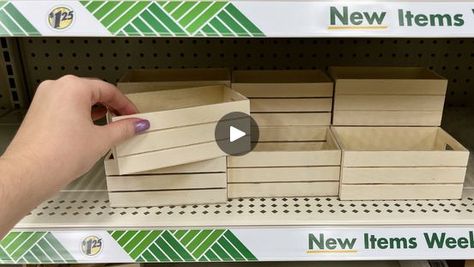 Wooden Crates Crafts, Crate Crafts, Crafts 2024, Mini Crates, Fall Craft, Wooden Crates, Milk Paint, Hot Glue, Craft Videos