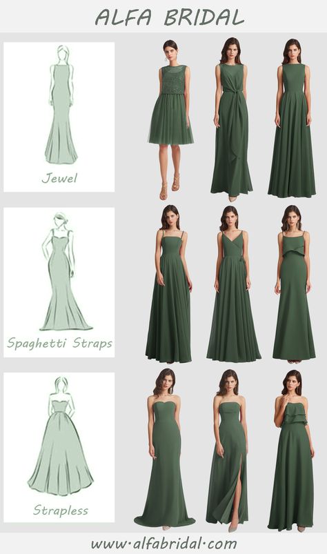 Moss Bridesmaid Dress, Forest Green Bridesmaid Dresses, Inexpensive Bridesmaid Dresses, Olive Green Bridesmaid Dresses, Green Dress Outfit, Bridesmaid Dresses Long Lace, Gorgeous Bridesmaid Dresses, Dresses Royal Blue, Blue Quince