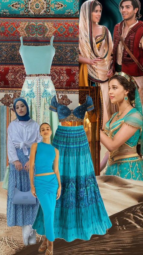 #disney #disneyprincess #disneyaesthetic #princess #aladdin #jasmine #outfit #jasmineoutfit #aladdinandjasmine #movie #outfitidea #outfitinspo #inspo #aesthetic Jasmine Disney Outfit, Jasmine Outfit, Disney Outfit Inspo, Aesthetic Shuffles, Aladdin Jasmine, Disney Outfit, Aladdin And Jasmine, Princess Jasmine, Disney Aesthetic