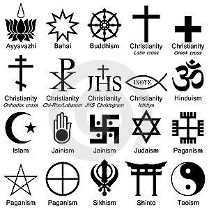 Evidence is pretty damning, and not only going back in history but current conflicts appear to carry elements of religious/ethnic discord. History also t... Different Religions, هاكونا ماتاتا, Occult Symbols, Magic Symbols, Symbols And Meanings, Spiritual Symbols, Religious Symbols, World Religions, Ancient Symbols