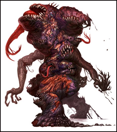 Plant Creatures, Monsters Design, Magic Creatures, Monster Ideas, Lovecraftian Horror, Dark Creatures, Bio Organic, Eldritch Horror, Fantasy Worlds