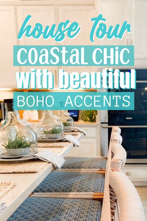 Boho Beach Home Decor Inspiration, Neutral Beach House Decor, Beach House Chic Interior Design, 2023 Coastal Decor, Boho Beach House Decor Living Room, Florida Inspired Home Decor, Decorating With Turquoise, Sophisticated Beach Decor, Florida Coastal Living Room