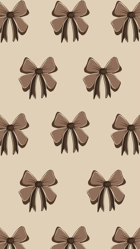 Brown Esthetics Background, Brown Asthetic Wallper, Brown Bow Wallpaper, Cute Brown Wallpaper Iphone, Brown And Tan Wallpaper, Brown Coquette Wallpaper, Brown 3d Wallpaper, Brown Christmas Aesthetic, Brown Aesthetic Lockscreen