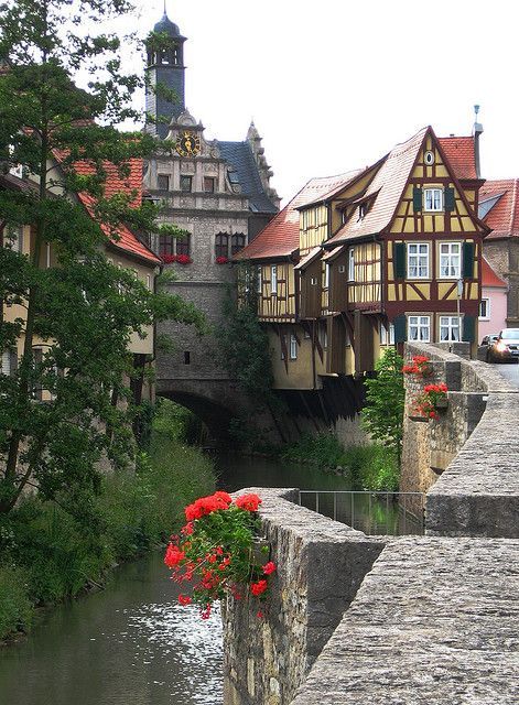 Marktbreit, Germany German Cities, Beautiful Germany, German Architecture, Places In Germany, Travel Germany, European Architecture, Bavaria Germany, Beautiful Places In The World, Places In The World