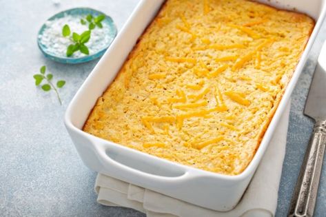 Disney's The Princess and The Frog Princess Tiana's Spoon Bread - Keesha's Kitchen Moist Cornbread, Spoon Bread, Baking Measurements, One Pan Chicken, Cornbread Recipe, Corn Bread Recipe, Gravy Recipes, Favorite Side Dish, Pork Chop Recipes