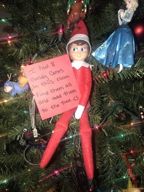 Day 22 - 2018 The Elf, Elf On The Shelf, Elf, Candy, Holiday Decor, Home Decor, Home Décor