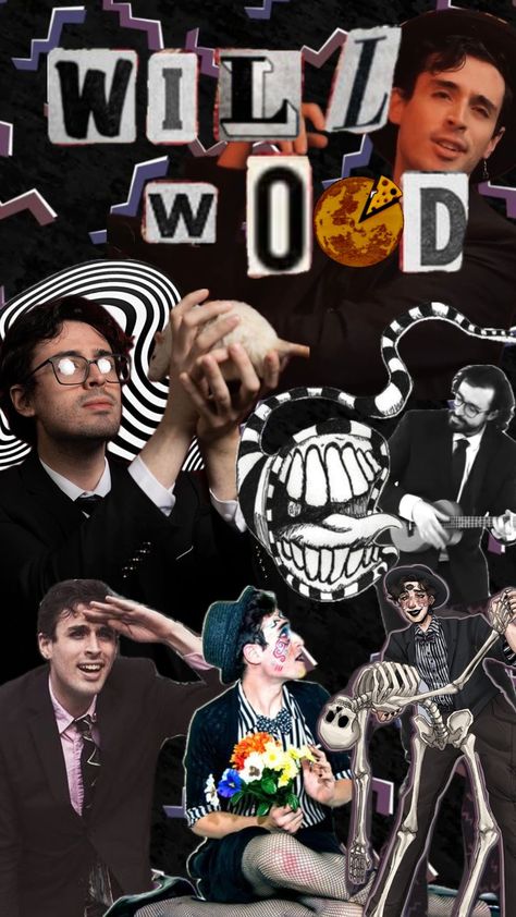 #willwood #willwoodandthetapeworms Will Wood Wallpaper Iphone, Will Wood Wallpaper, Wood Wallpaper Iphone, Will Wood, Lemon Demon, Rat Man, Music Taste, Wood Wallpaper, Phone Background