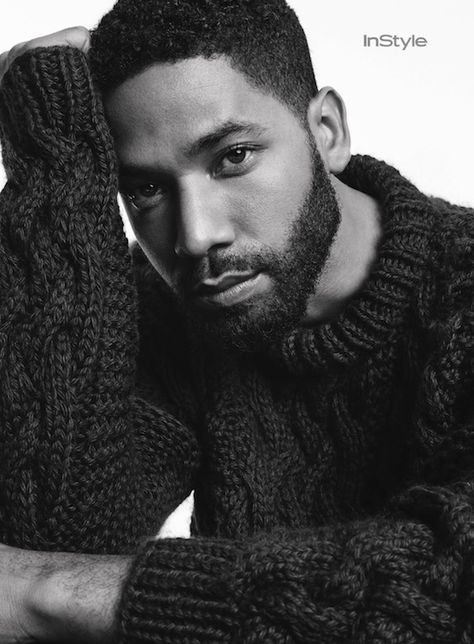 Jussie Smollett InStyle Full Images Jussie Smollett, Cody Christian, Black Actors, Instyle Magazine, Austin Mahone, Dapper Gentleman, Beard Styles For Men, Channing Tatum, Zac Efron