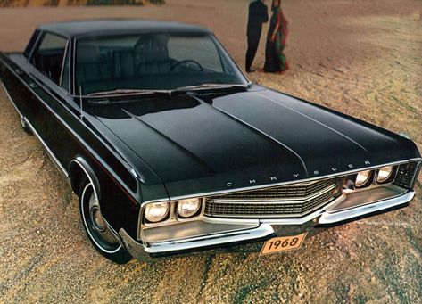 All sizes | 1968 Chrysler New Yorker 4 Door hardtop | Flickr - Photo Sharing! Bat Mobile, Old Vintage Cars, Chrysler New Yorker, Chrysler Voyager, Vintage Vehicles, Chrysler Building, Old Classic Cars, Chrysler Dodge Jeep, Classy Cars