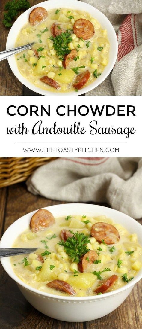 Andouille Soup Recipes, Andouille Recipes, Jambalaya Recipes, Sausage Crockpot Recipes, Andouille Sausage Recipes, Beach Recipes, Sausage Crockpot, Recipes Sausage, Scrumptious Food