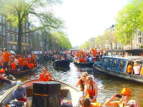 10 Best Tips For Kings Day 2016 in Amsterdam Kings Day Amsterdam, Dam Square, King Birthday, Kings Day, Local Beer, Get High, Party People, Days Of The Year, Drinking Beer