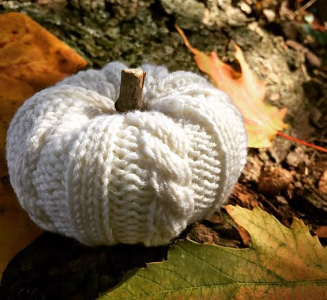 Cable Knit Pumpkin Chunky Knit Pumpkins Free Pattern, Cable Knit Pumpkin, Cable Knit Pumpkin Pattern Free, Cable Knit Patterns Free, Knitted Pumpkins Free Pattern, Halloween Knitting Patterns Free, Knitted Pumpkins, Halloween Knitting Patterns, Knit Pumpkins