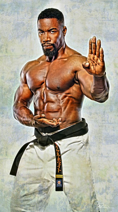 Michael Jai White is an American actor and martial artist who has appeared in numerous films and television series. Mighty Mike, Michael Jai White, Workout Man, Kyokushin Karate, Boxe Thai, Martial Arts Movies, Pencak Silat, Ju Jitsu, 남자 몸