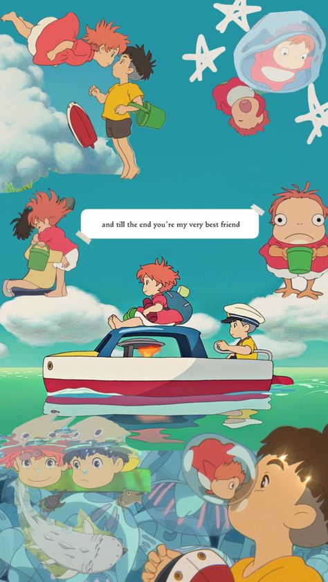 Ponyo Desktop Wallpaper Hd 1080p, Studio Ghibli Wallpaper Desktop Ponyo, Ponyo And Sasuke Wallpaper, Ponyo And Sasuke Grown Up, Studio Ghibli Wallpaper Desktop, Ponyo And Sasuke, Ghibli Wallpaper Desktop, Ponyo Icons, Ponyo Aesthetic