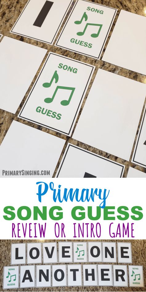 Primary Song Review Games, Primary Singing Time Review Games, Singing Time Review Games, Lds Primary Games, Lds Primary Songs, Lds Music, Lds Primary Singing Time, Primary Games, Primary Program