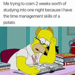 Time Management Memes Funny, Potato Meme, Exam Memes, Exams Memes, Time Meme, Studying Memes, Time Management Skills, Time Management, First Night