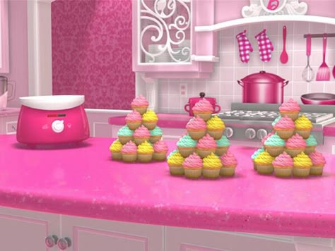 Disney Baking, Animated Food, Barbie Life In The Dreamhouse, Barbie Nostalgia, Life In The Dreamhouse, Barbie Funny, Barbie Food, Barbie Aesthetic, Cartoon Food