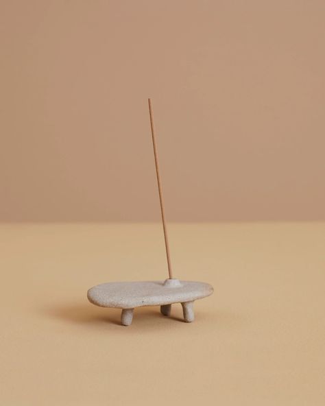 Living Room - ARJÉ Small Incense Holder, Oven Bake Clay Incense Holder, Modern Incense Holder, Air Dry Incense Holder, Pottery Insence Holder, Clay Incense Cone Holder, Insence Holder Diy Clay, Ceramics Incense Holder, Incense Holder Pottery